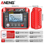 LinkMejor MH13 Megohmmeter Ohm Tester Digital Multimeter Megometro Insulation Earth High Voltage Resistance Meter Tester Tool