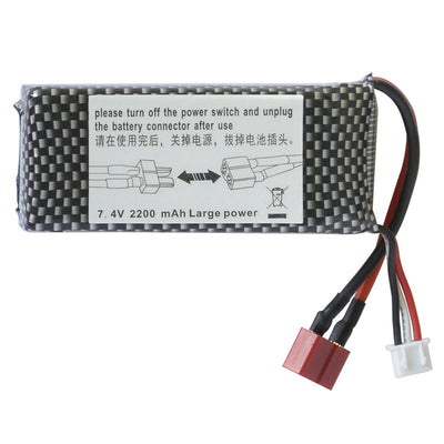 LinkMejor X03A X04A MAX X05A F11A 1/10 RC Car Spare 7.4V 2200mAh 30C 2S T Plug Lipo Battery Brushless Vehicles Model Parts
