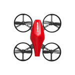 LinkMejor GT1 Mini Headless Mode 360° Roll 8mins Flying Time Circle Protection Kids Gifts 2.4G 4CH 6-Axis RC Drone Quadcopter RTF