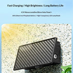 Elfeland LED Solar Wall Lamp 5 Lighting Modes Auto Solar Charging Waterproof Outdoor Courtyard Light for Garden Decoration
