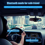2.8-inch Car LCD Decoding Board Bluetooth 5.1 MP3 Decoder Screen Audio Receiver Support FLAC WAV APE AUX FM Radio Hands-Free Calls Adjustable Timer