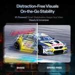 LinkMejor One Pro AR Glasses with X1 Chip 171-Inch 120Hz FHD 57° FOV BoseAudio 3DoF Spatial Screen for iPhone Steam Deck PC Android iOS