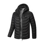 LinkMejor HZ-23 23 Zones Heated Jacket - Four-control, USB Charging, Smart Thermal Warm Jacket Uniex Heated Hooded Coat Outdoor Sportswear