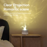 Elfeland 4-in-1 Starry Sky Projector Night Lamp Aroma Diffuser Quiet Humidifier Desktop USB Plug-in Large Fog Volume Colorful Atmosphere Light