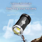 Ultra Mini Flashlight Auto Repair Strong Light Lamp Small Portable Pen Light, Magnetic Suction Maintenance COB Lighting Lamp