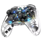 G6 Pro Wireless bluetooth Gaming Controller with Hall Triggers Carbon Film Joysticks No Drift 6 Axis Gyro Dual Vibration Motors Gamepad for PC Switch iOS Android