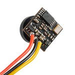 LST S4 FPV Camera VTX Combo 5.8G 25mW Smart Transmitter 600TVL Low Latency Camera Real Time OSD Sync Plug and Play AIO for Racing Drones Crystal Clear HD Feed Zero Interference