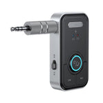 2in1 Bluetooth 5.3 Audio Receiver Transmitter Car Stereo Wireless Adapter Hands Free 3.5mm AUX Jack for Headphone Speaker TV PC