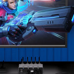 LinkMejor 8K KVM Switch 4 In 1 Out 8K/4K HD2.1 KVM Switch USB 3.0 High Speed Transmission KVM Switcher