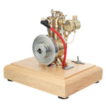 LinkMejor EM2 Flyball Governor Hie & Mis Gas Vertical Engine Model Upgraded Version Engine Collection