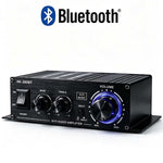 AK280BT Bluetooth HIFI Amplifier Single Channel Audio Power Amp 12-14V 80W 20-20KHz RCA Interface Aluminum Alloy