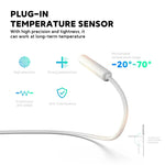 16A Programmable Tuya WiFi Smart Thermostat Wireless Plug-in Socket Temperature Controller Smart Life APP Control Voice Control with Alexa Google Assistant