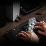 8Bitdo Arcade Controller Xbox Edition Dual Mode Game Controller 1.1mm Rapid Trigger with Full Large Mechanical Buttons No Joystick Hot Swappable SOCD Cleaning RGB Lighting Customizable Fighting Wireless Arcade Game Controller