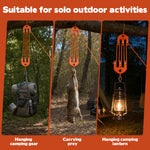 Game Hoist Pulley System Hunting Equipment Lifting Tool Plastic Stainless Steel Nylon 4 m Rope Hauling Management
