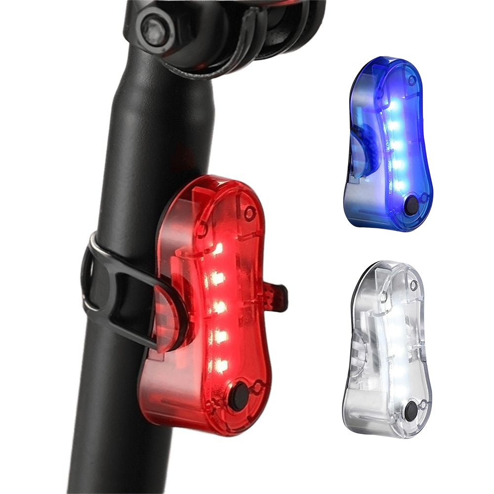 LinkMejor High Brightness Mini Bicycle Taillight 150mAH USB Charging Waterproof 3 Modes Bike Rear Light for Night Riding Safety Warning