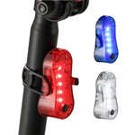 LinkMejor High Brightness Mini Bicycle Taillight 150mAH USB Charging Waterproof 3 Modes Bike Rear Light for Night Riding Safety Warning