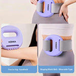 LinkMejor KAMQ-3082-T Multipurpose Massage Device High Frequency Vibration 5 Intensity Levels Type-C Fast Charging Hands Free Waist Strap for Neck Back Legs Muscle Recovery
