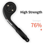 LinkMejor M80 Bike Computer Bracket High Strength Design Lightweight Mountain Road Vehicle Code Meter Extension Fixed Base for LinkMejor Computer