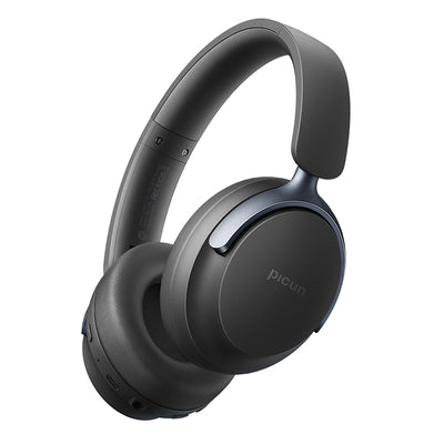 LinkMejor NC60 Wireless bluetooth 5.4 Headset ANC Gaming Headphone -48dB Deep Noise Reduction 4 Mic Noise Reduction 40mm HD Driver HiFi Bass 130H Playback AUX E-Sports Gamer Headphones