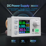 LinkMejor RK6006 RK6006-BT 60V 6A 4 Digit Communication Adjustable DC to DC Step Down Voltage Bench Power Supply Buck Converter