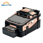 LinkMejor FIRE AI-12 Optical Fiber Fusion Splicer 6 Motors Core Cladding Alignment 5 Inch Touchscreen 7800mAh Battery Bluetooth 4.2 Optical Power Meter VFL
