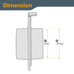 4Inch Ventilation Duct Connector 100mm Airflow Control For Dust Collector Vacuum Cleaner Accessory