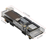 LinkMejor® Meshtastic T-Beam SUPREMEESP32-S3 Development Board SX1262 LoRa Module 433/868/915MHz WiFi Bluetooth 1.3 inch OLED
