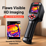 LinkMejor Q01 Handheld Infrared Thermal Imager 320×240 HD Resolution 2.4-Inch Screen IP67 8 Mm Probe High-Endurance Battery