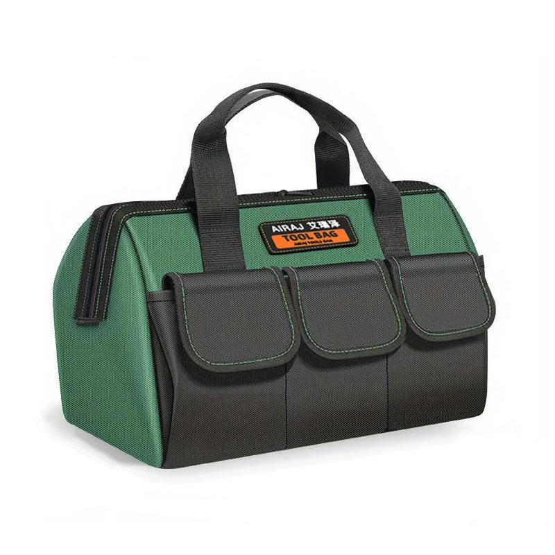 LinkMejor 18 Inch Large Capacity Tool Storage Bag with Wear-resistant Multiple Pockets for Portable Tool Storage