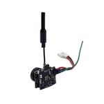 EWRF 5.8GHz 48CH VTX 200mW FPV Transmitter 1200TVL Analog FPV Camera 120° FOV TBS Compatible for Mini FPV Drones