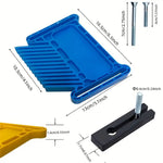 2PCS Universal Featherboards With Miter Slots Reduce Kickback Woodworking Tools for Tables Saws / Router Tables / Band Saws