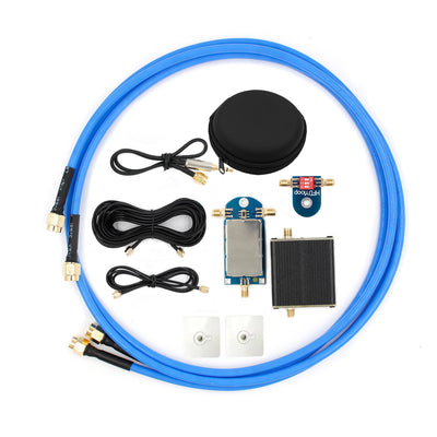 50K-500MHz Wideband Active Small Magnetic Loop Antenna Based On LZ1AQ Amplifier HF AM FM VHF UHF SDR Receiver Radio
