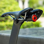 LinkMejor WR05 100LM Smart Smart Brake Bicycle Taillight 7 Lighting Modes USB Charging 500mAH Bike Rear Light for Outdoor Night Warning Safe Cycling