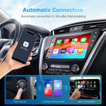 LinkMejor 2 in 1 Wireless CarPlay Adapter for Apple & Android Car Wireless CarPlay Dongle Receiver Adapter for Wired Wireless Adapter for Android Car iOS Plug and Play