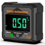LinkMejor Digital Inclinometer 90 Degree Angle Measurement IP54 Water Resistant Accurate ±0.5° Compact Level Box