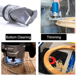 1/4 Inch 6.35mm Shank Compression Flush Trim Router Bit 1/2" Cutting Diameter Top Bearing for MDF Plywood Particle Board