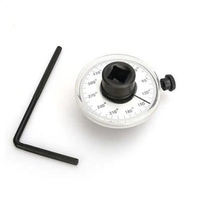 Premium CR-V Long Handle Torque Wrench High Hardness Good Toughness Calibrated in Degrees for Car Repairing 1/2 Inch Torque Gauge Silvering Automotive Tools