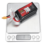 LinkMejor 4S 14.8V 700mAh 105C 10.36Wh LiPo Battery XT30 Plug for RC Helicopter Airplane