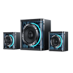 Yesido YSW41 Powerful Bluetooth Speaker 2.1 Channel Surround Subwoofer Hi-Fi Acoustic Titanium Diaphragm RGB Lighting TF Card AUX USB Playback Home Theater Gaming Speaker