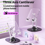 Foldable Desktop Phone Holder Stand Support Adjustable Angle Height Cellphone Stand Bracket Universal for Smartphone
