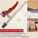 LinkMejor 16mm/19mm/20mm/28mm MFT Table Workbench Quick Ratchet Bench Dog Hold Down Clamp Clip for 16mm/19mm/20mm/28mm Dog Holes