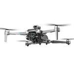 LinkMejor M66 MAX 5G WiFi FPV with Folded LCD Screen Camera Controller HD Dual Camera Servo Gimbal 360° Obstacle Avoidance Brushless RC Drone Quadcopter RTF