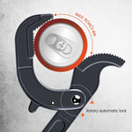 Adjustable Ratchet Wrench High Carbon Steel Multi Functional Self Locking Dual Sided Teeth Design Repair Tool Anti Corrosion Comfortable TPR Handle Large Small Sizes Versatile Wrench