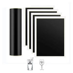 Black Laser Engraving Marking Paper 36x24cm High Visibility Easy Application for Metal Glass Ceramics Stone Crafting Customization