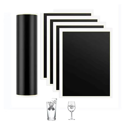 Black Laser Engraving Marking Paper 36x24cm High Visibility Easy Application for Metal Glass Ceramics Stone Crafting Customization