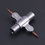 Skystars Quad M5 Wrench 1.5mm/2mm Screwdriver with Built in One Way Bearing Tool for RC Drone FPV Racing