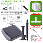 Solar Automatic Watering Device Intelligent Flower Sprinkler Timing Watering Device Potted Plant Drip Irrigation System Drip Self-watering Equipment