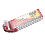LinkMejor Power 18.5V 2600mAh 100C 5S LiPo Battery T Plug for RC Car