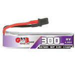 6Pcs LinkMejor 3.8V 300mAh 60C 1S LiHV Battery A30 Plug With Adapter Cable for BetaFPV Meteor65 Pro ELRS