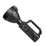 A08 Long Shoot Strong OSL Spotlight with 18650 Li-ion Battery USB Rechargeable＆Power Display LED Handheld Flashlight Home Tools